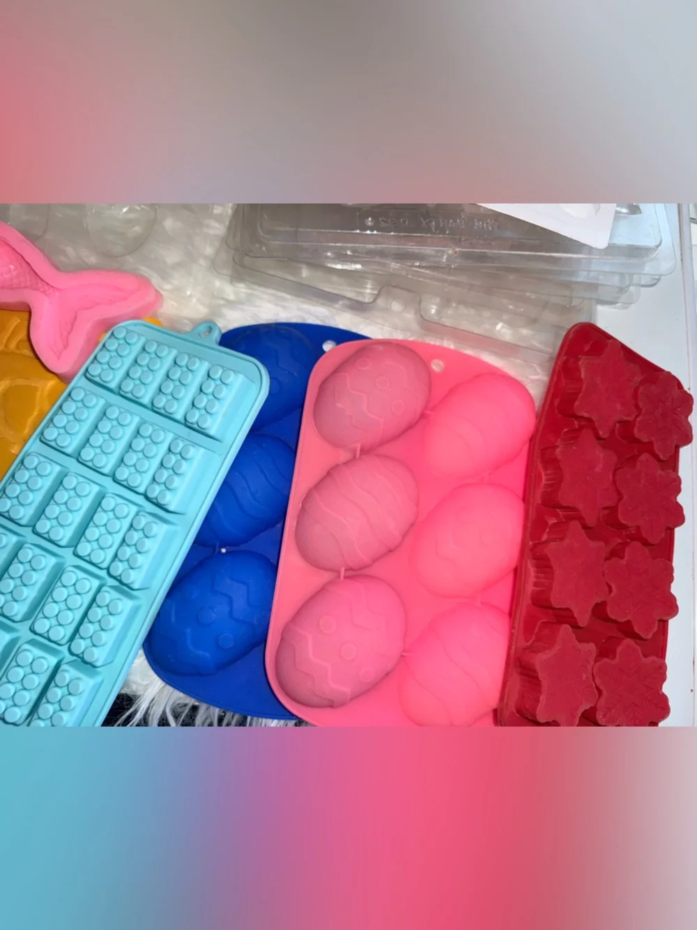 Assorted Diverse Silicone & Candy Mold Party Baking Tools Multicolor Collection